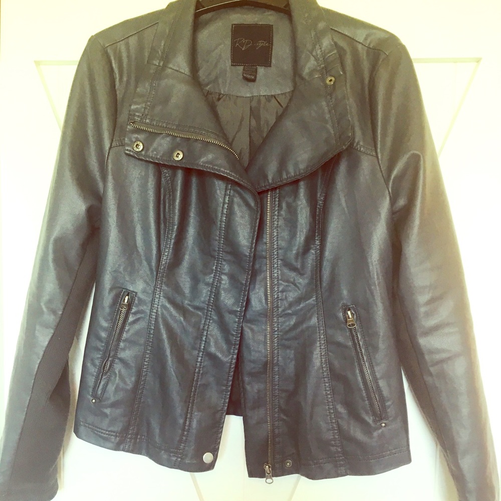 RD Style Rhonda Faux Leather Jacket